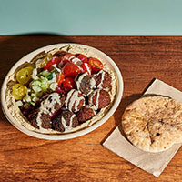 Pita Meatball Bowl